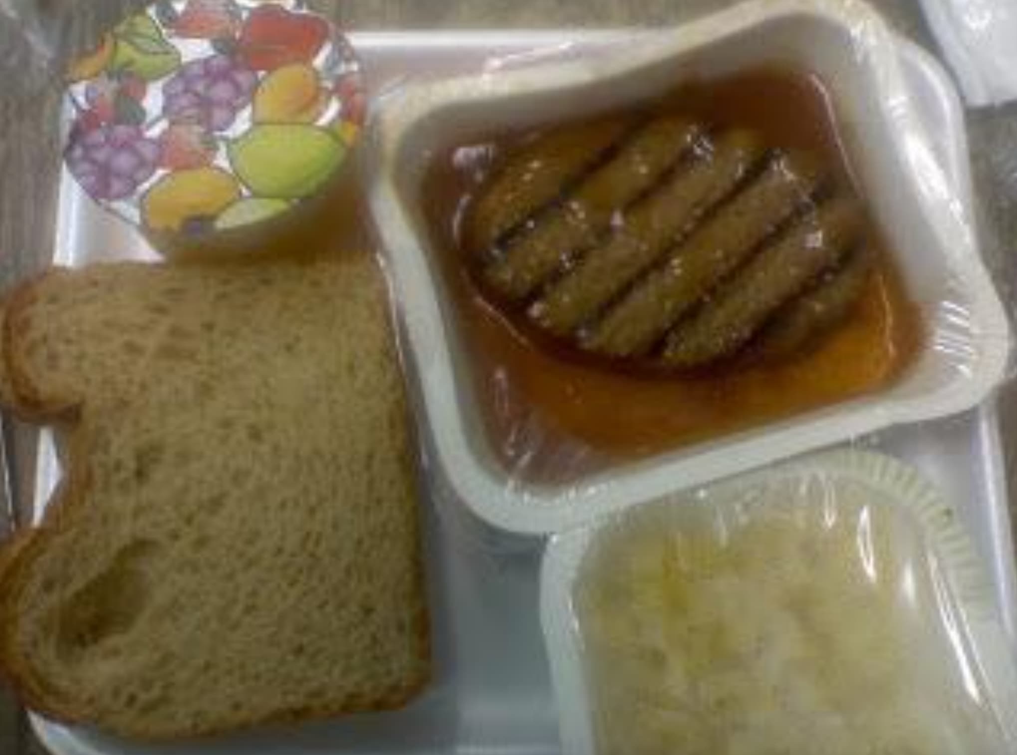 salisbury steak school lunch